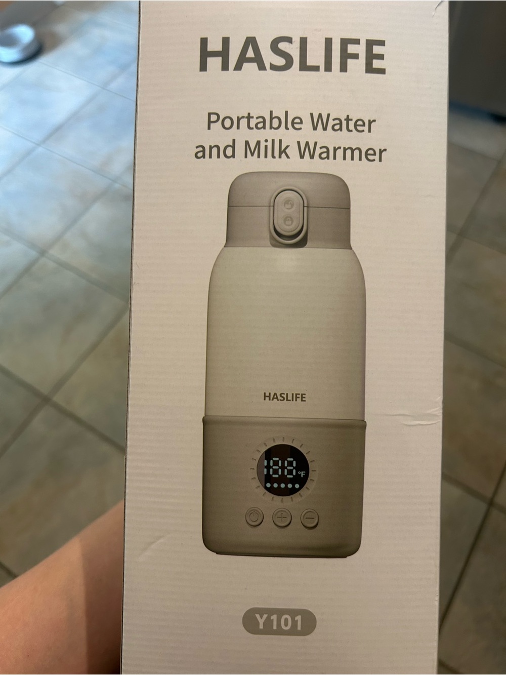 HASLIFE Portable Water and Milk Warmer - Beige